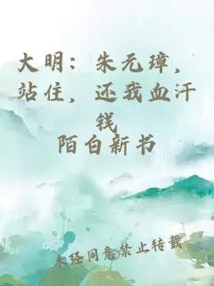 大明：朱元璋，站住，还我血汗钱