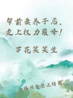 帮前妻养子后,走上权力巅峰!