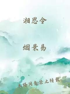 湘思令